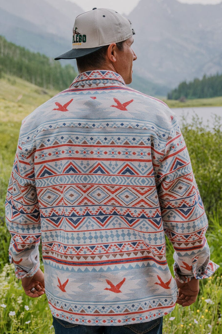 Burlebo Flying Duck Aztec Long Sleeve Twill