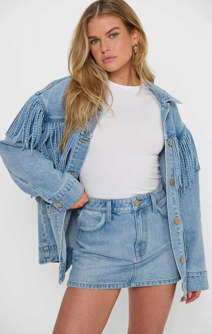 Mumu Ojai Fringe Jacket