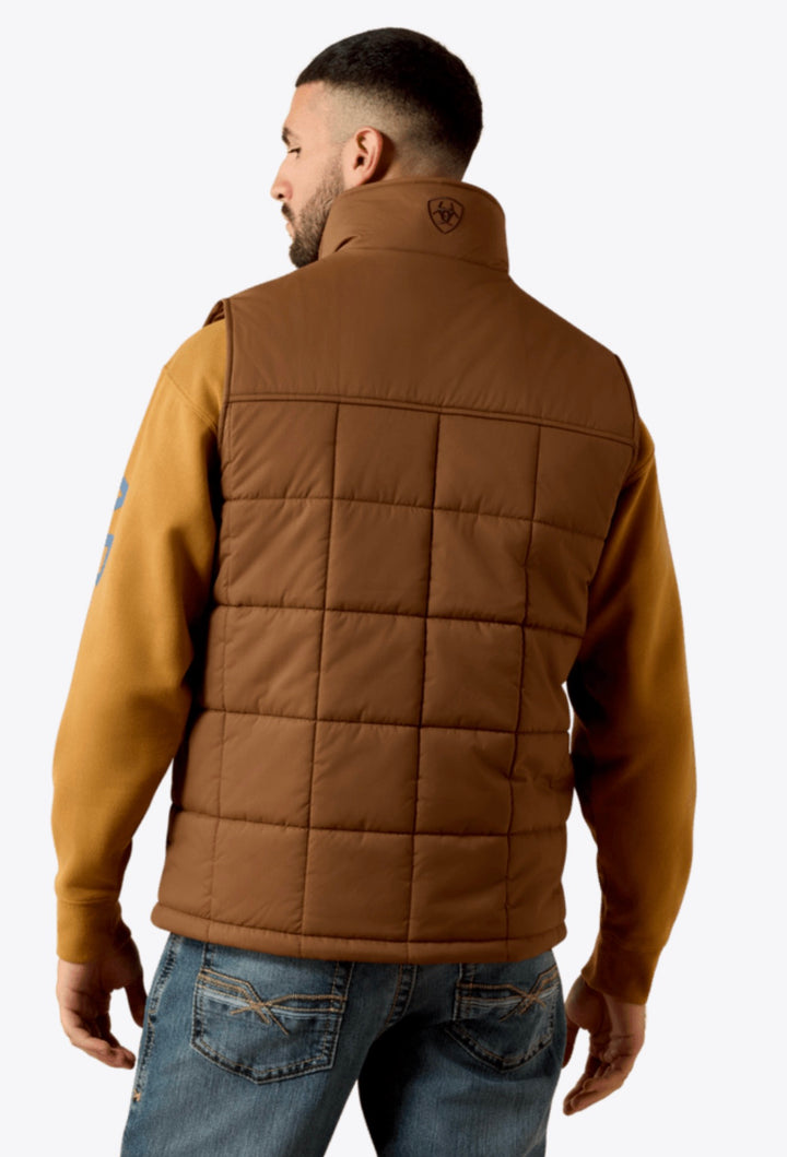 Ariat Men's Crius Insulated Vest - Brazil Nut