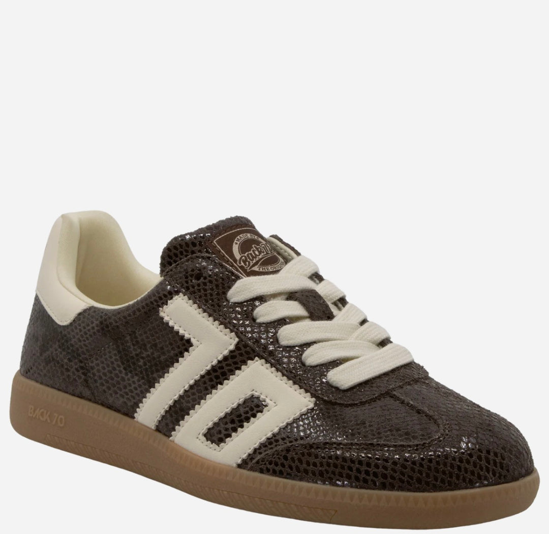 Back 70 Cloud Sneakers - Lizard Coffee Butter