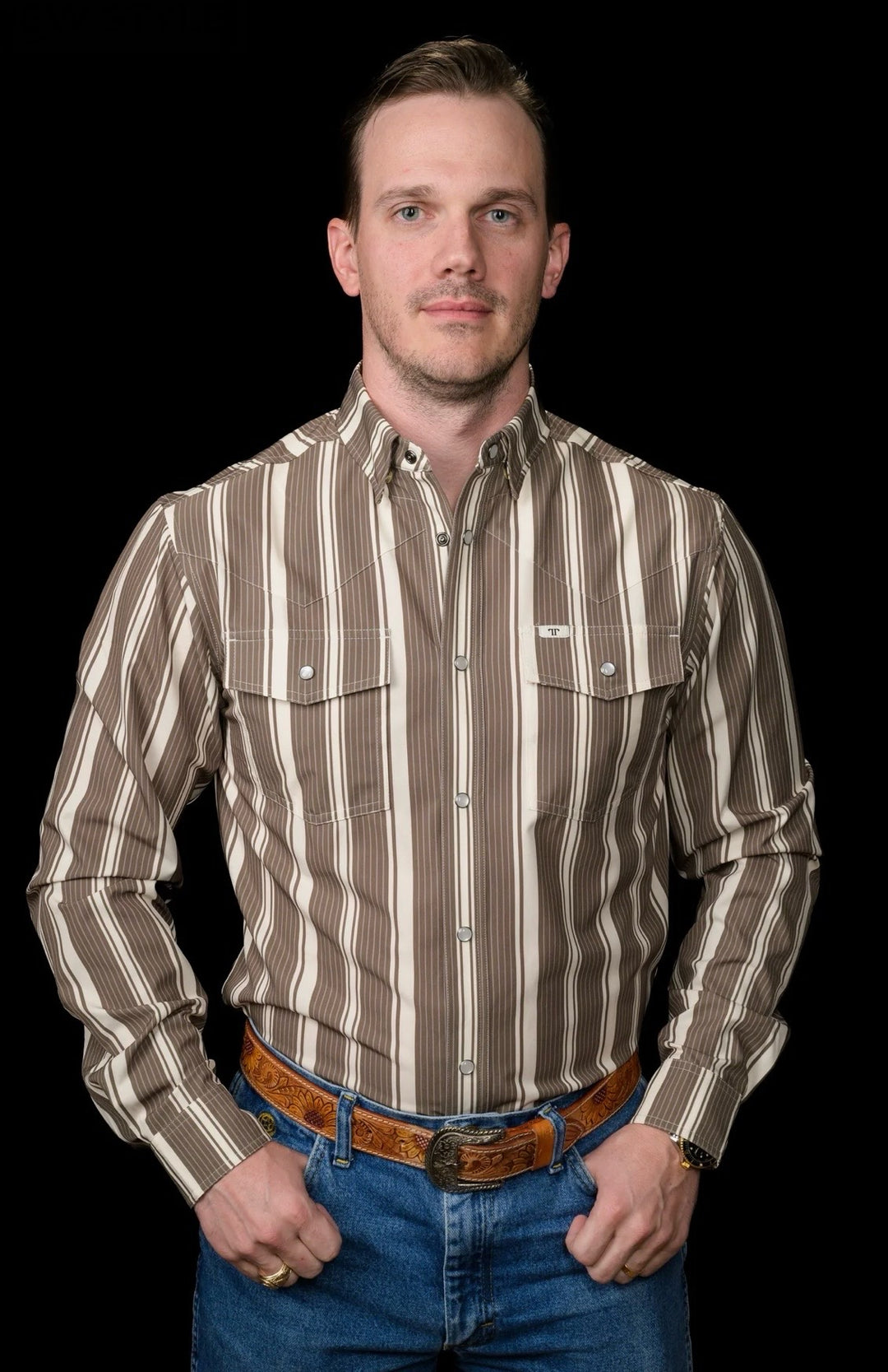 The Atlas Long Sleeve Snap Shirt