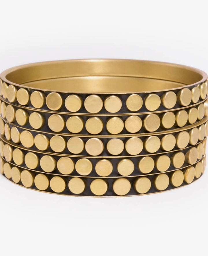 Ink & Alloy Katherine 5 Piece Circle Bangles