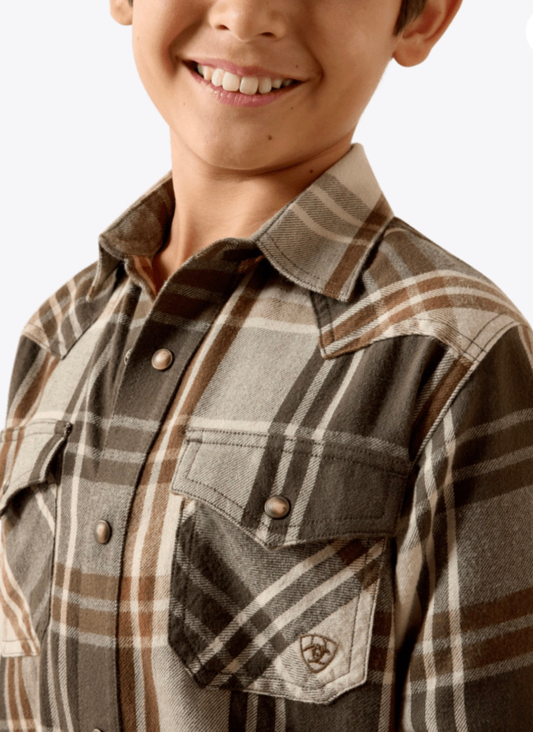 Ariat Boys Howell Retro LS Snap Shirt