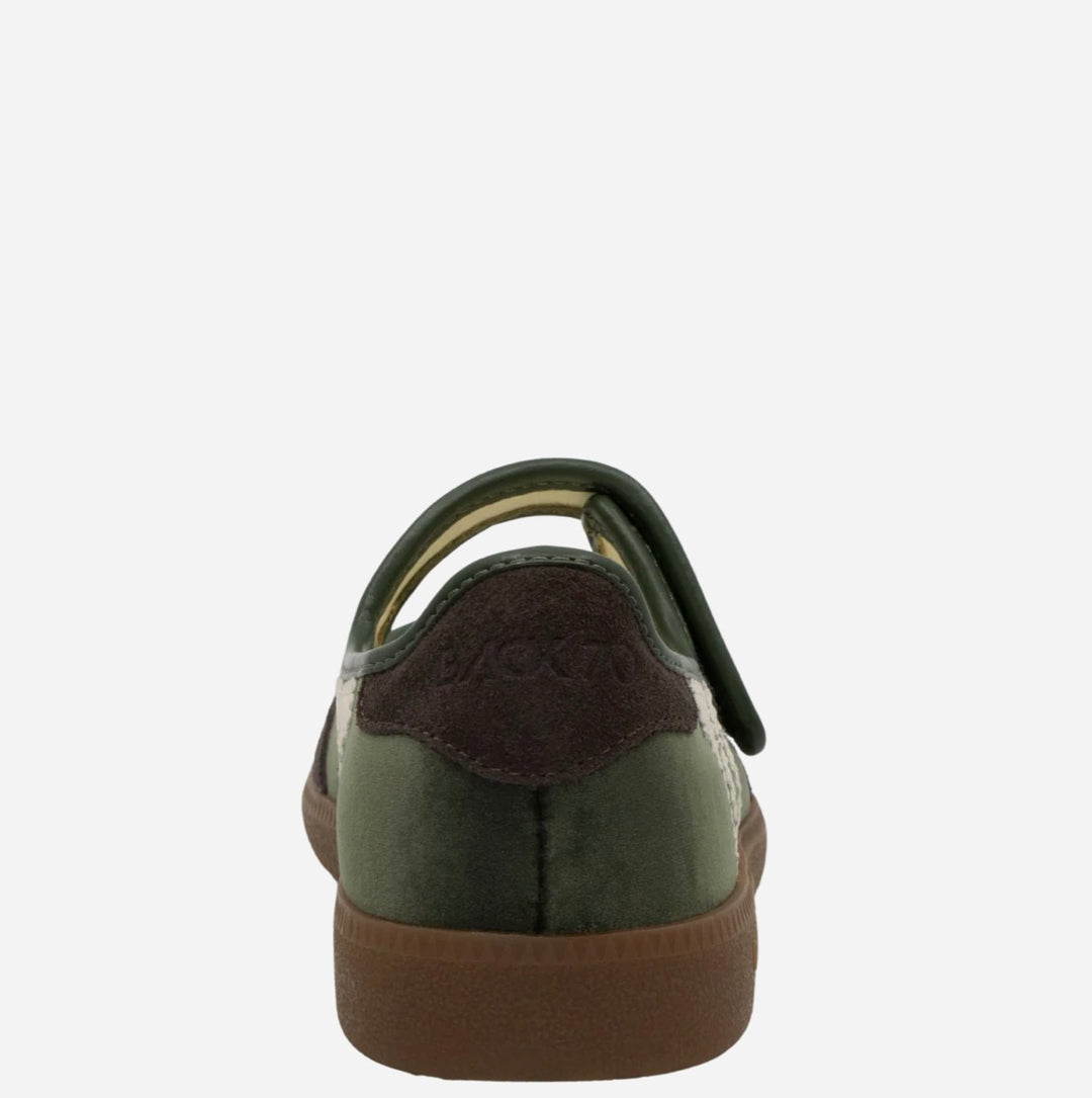 Back 70 Aya Sneakerina - Olive Milk