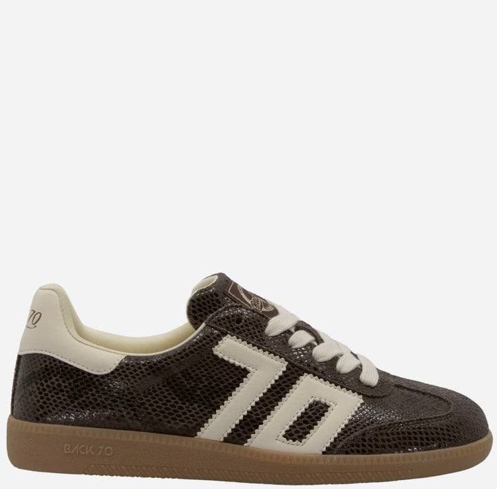 Back 70 Cloud Sneakers - Lizard Coffee Butter