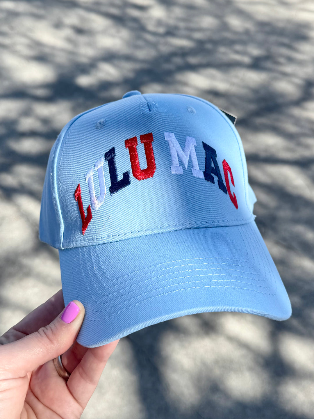 Red, White, & Lulu Hat