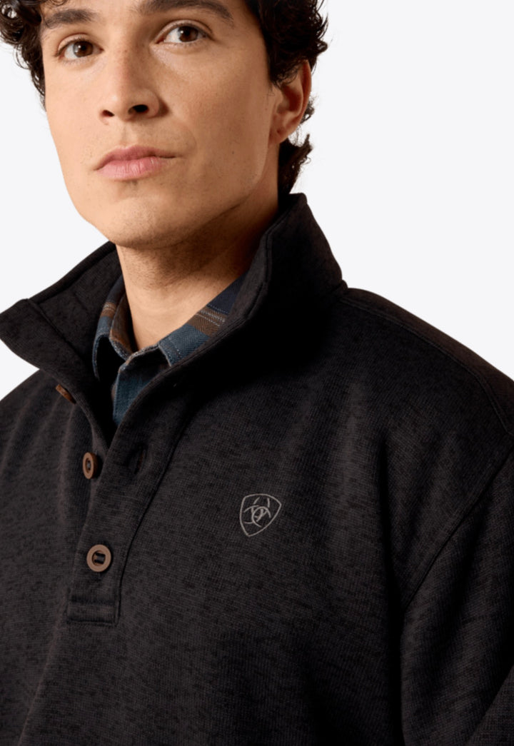 Ariat Men's Caldwell 1/4 Button Sweater
