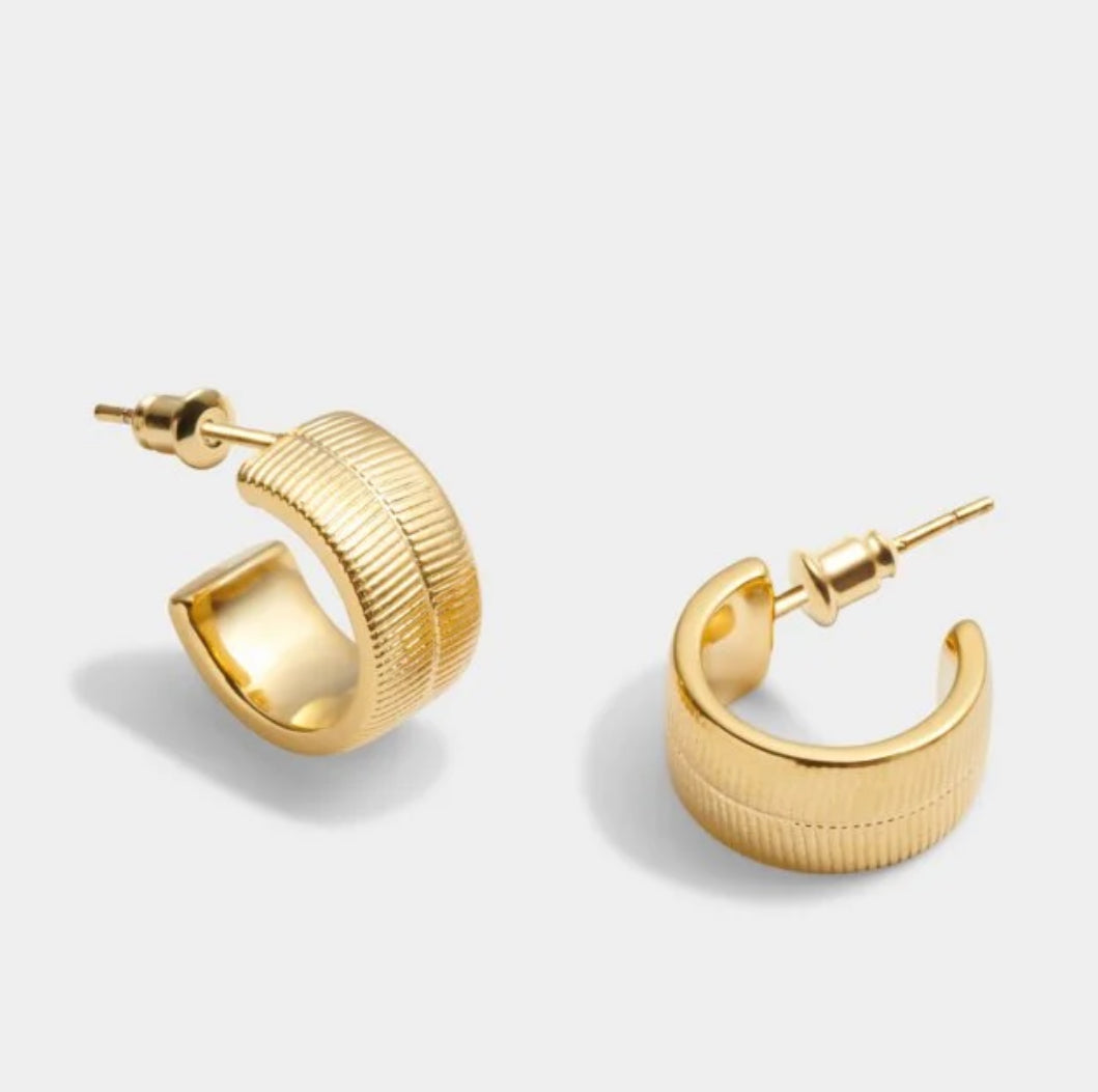 Katie Loxton Ciana Snake Huggie Earrings