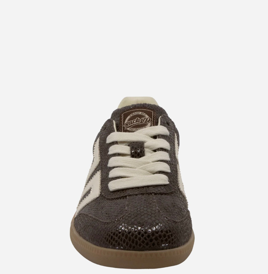 Back 70 Cloud Sneakers - Lizard Coffee Butter