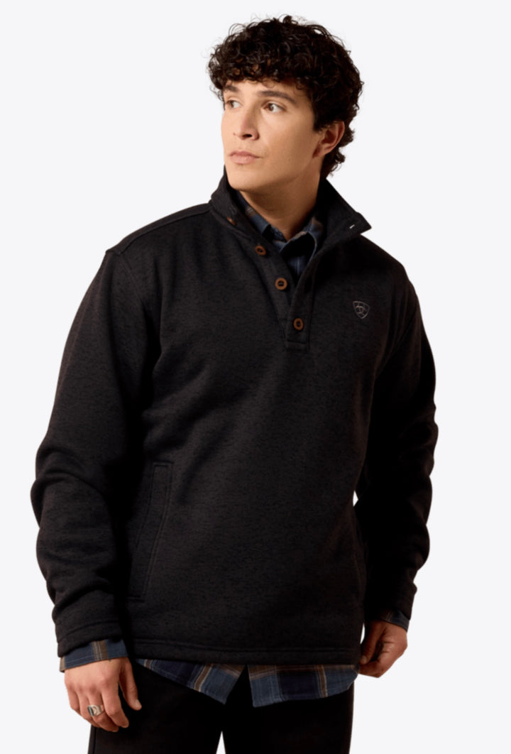 Ariat Men's Caldwell 1/4 Button Sweater