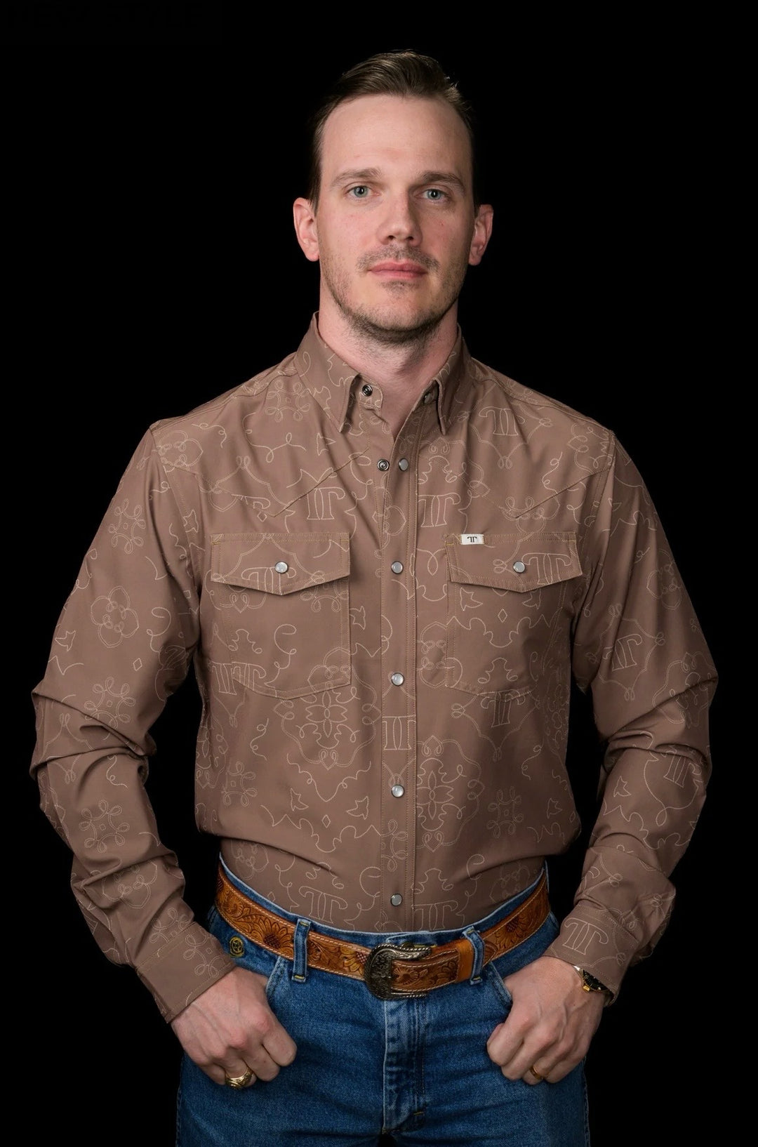 The Carson Long Sleeve Snap Shirt