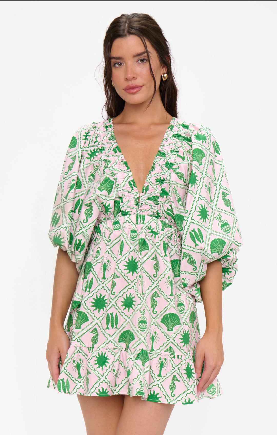 MUMU Hadley Mini Dress