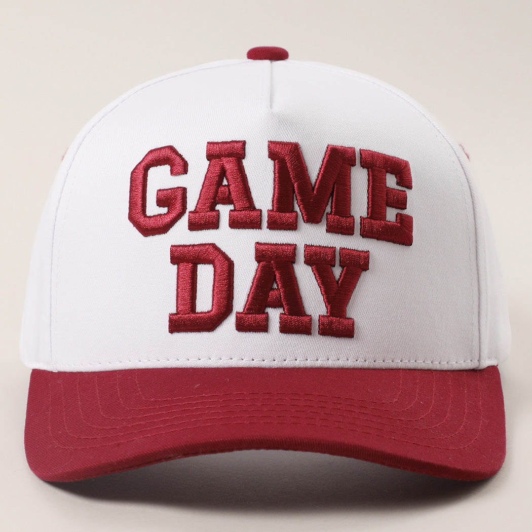 Game Day 3D Embroidered Trucker Hat