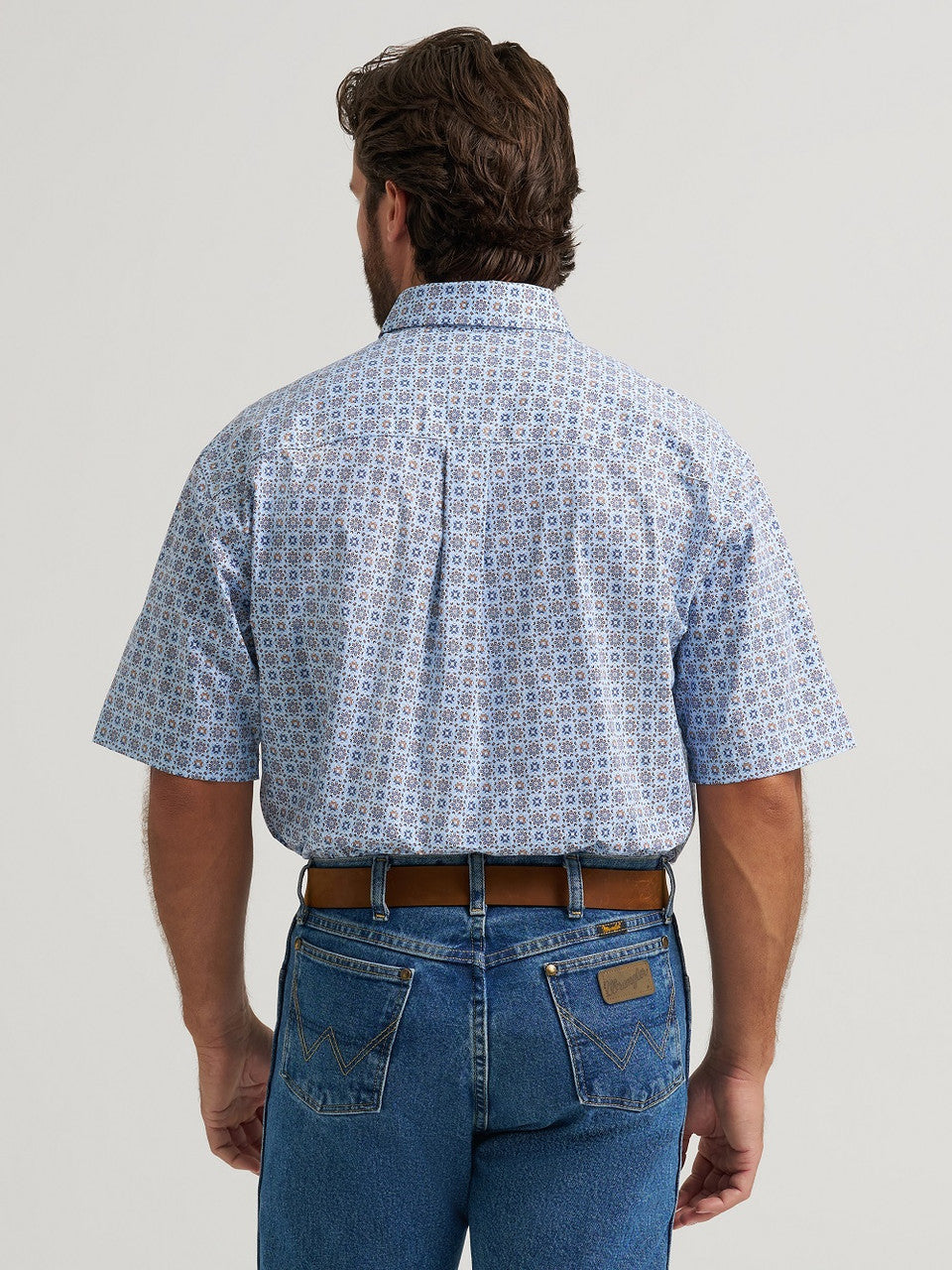 Wrangler Men's George Strait One Pocket SS Shirt