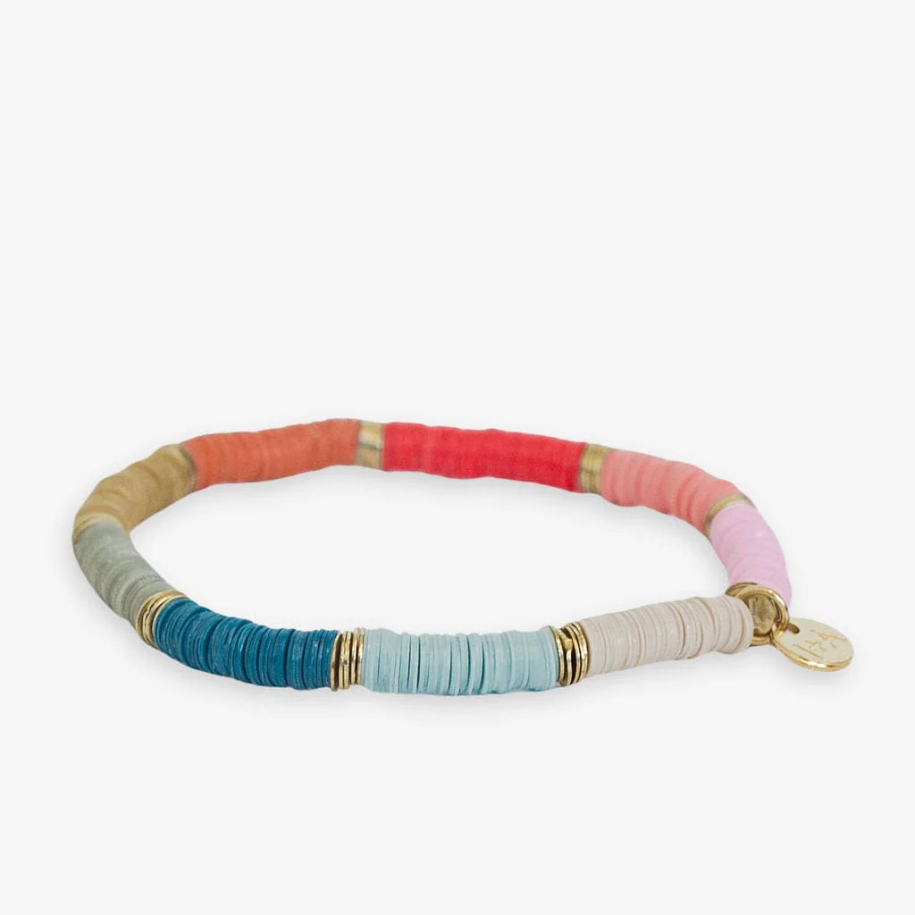 Grace Gold Color Block Stretch Bracelet