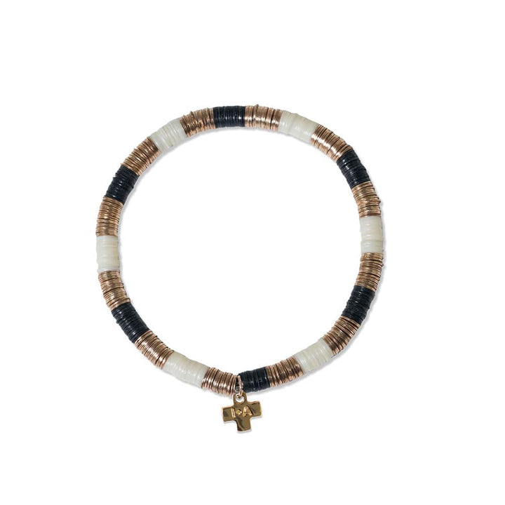 Grace Gold Color Block Stretch Bracelet