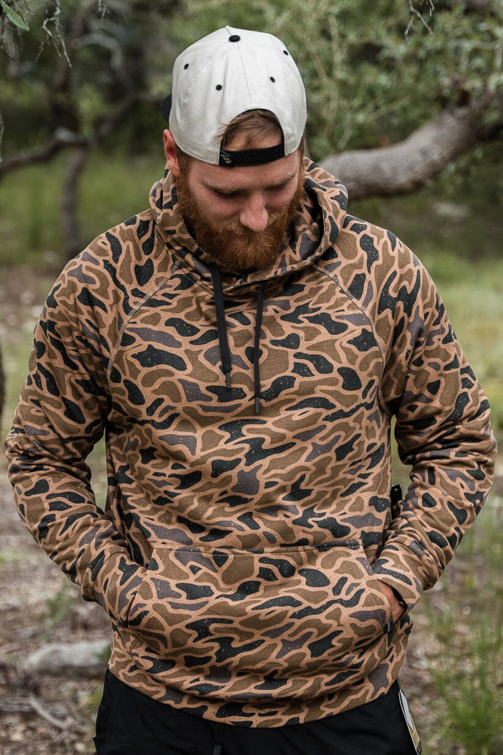 The Burlebo Fleece Hoodie - Camo