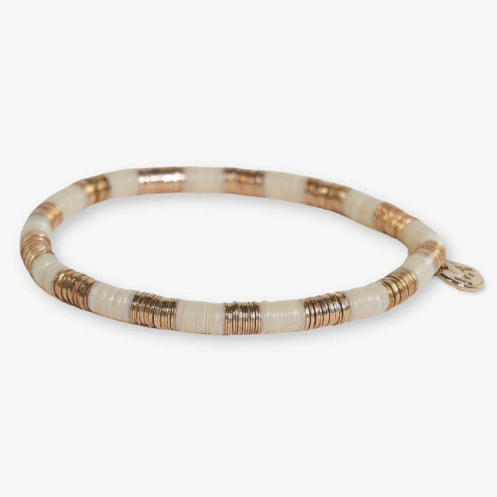 Grace Gold Color Block Stretch Bracelet