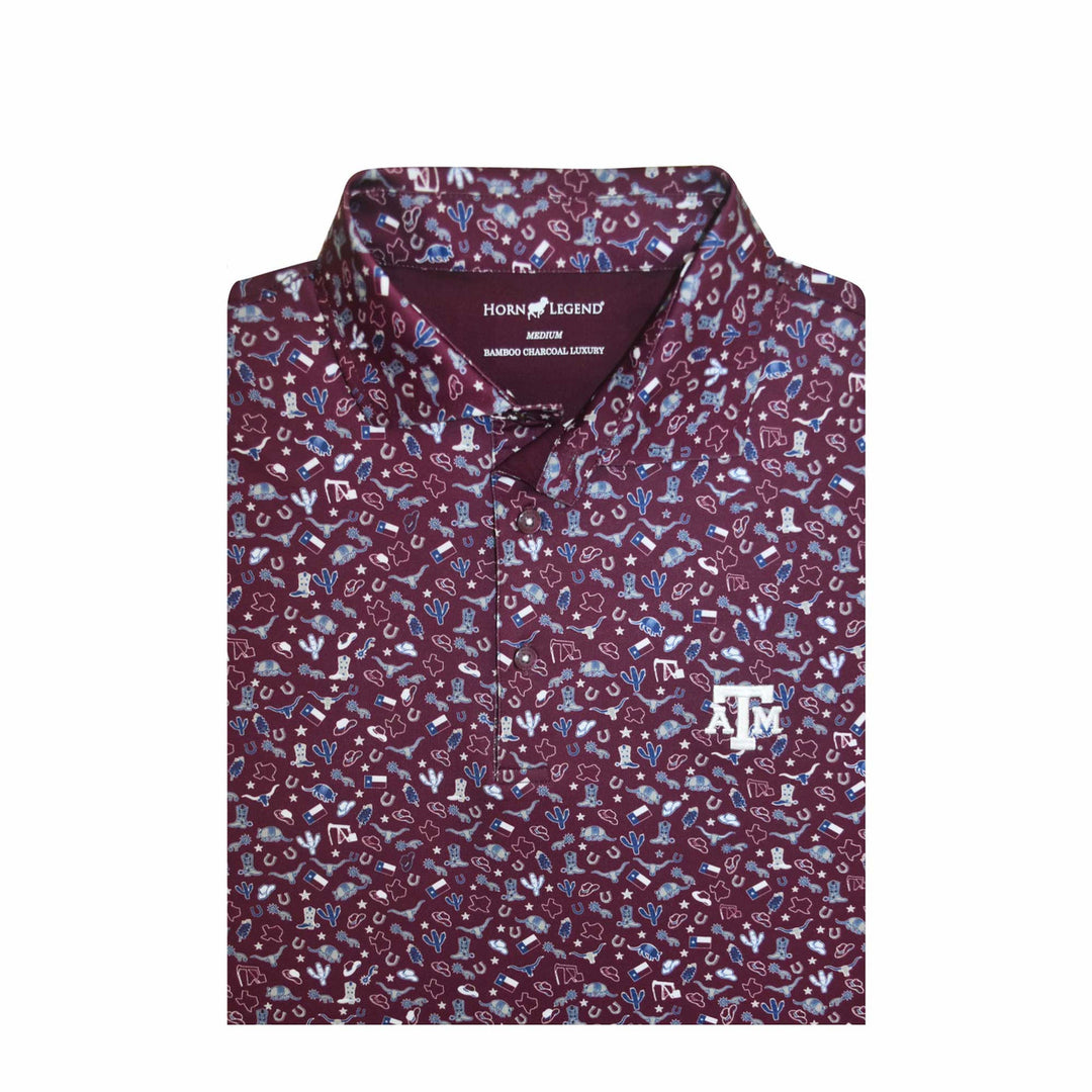 Horn Legend State Inspired Polo