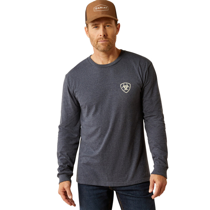 Ariat Men's Saltillo Lockup LS Tee