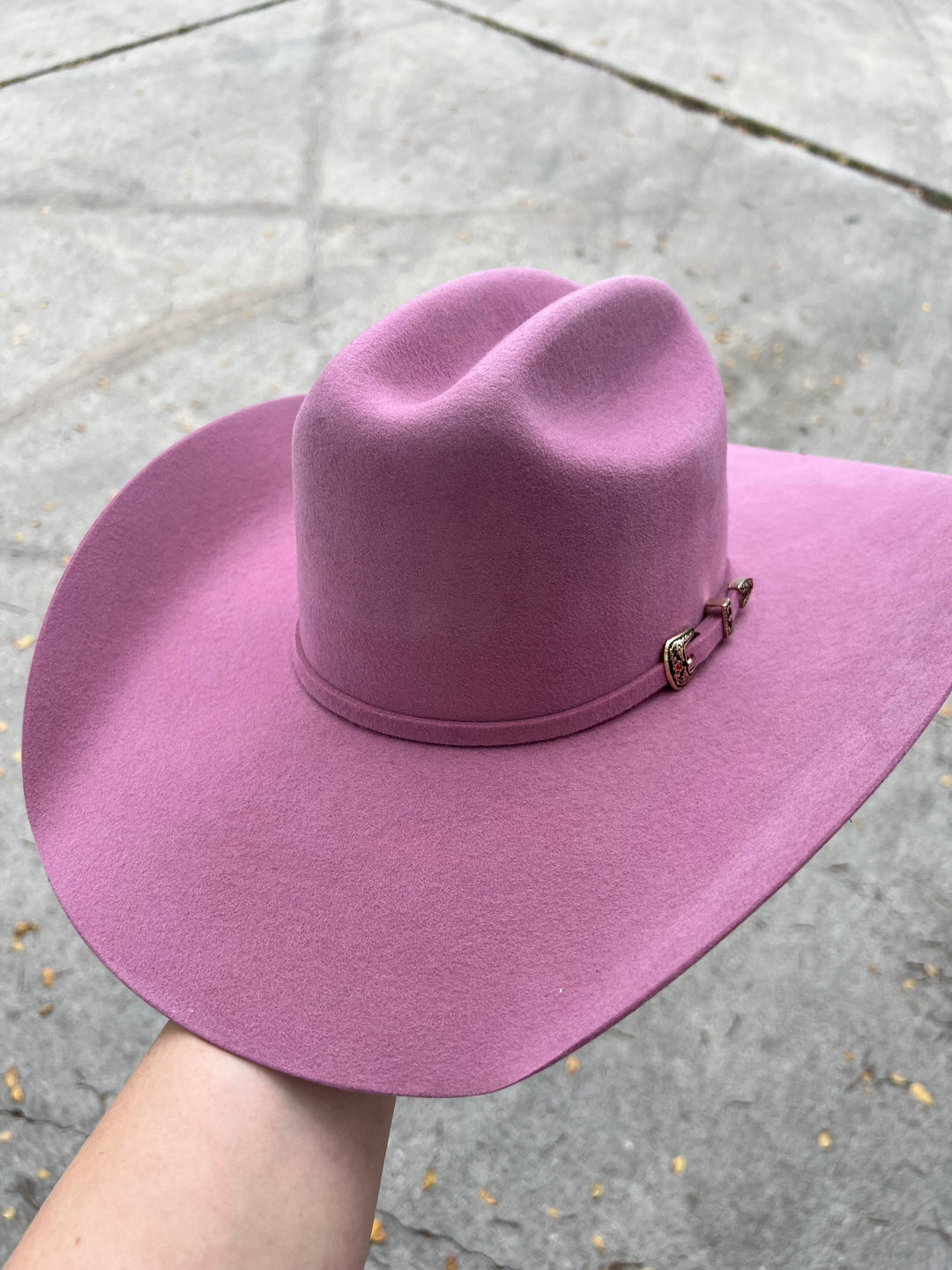 ProHats Fine Wool Felt Hat - Calgary Pink