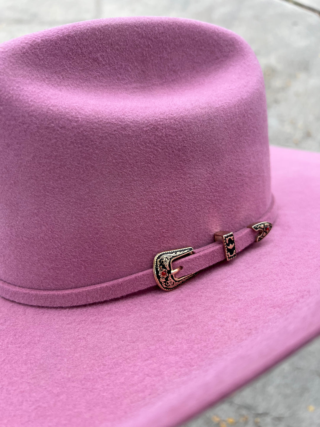 ProHats Fine Wool Felt Hat - Calgary Pink