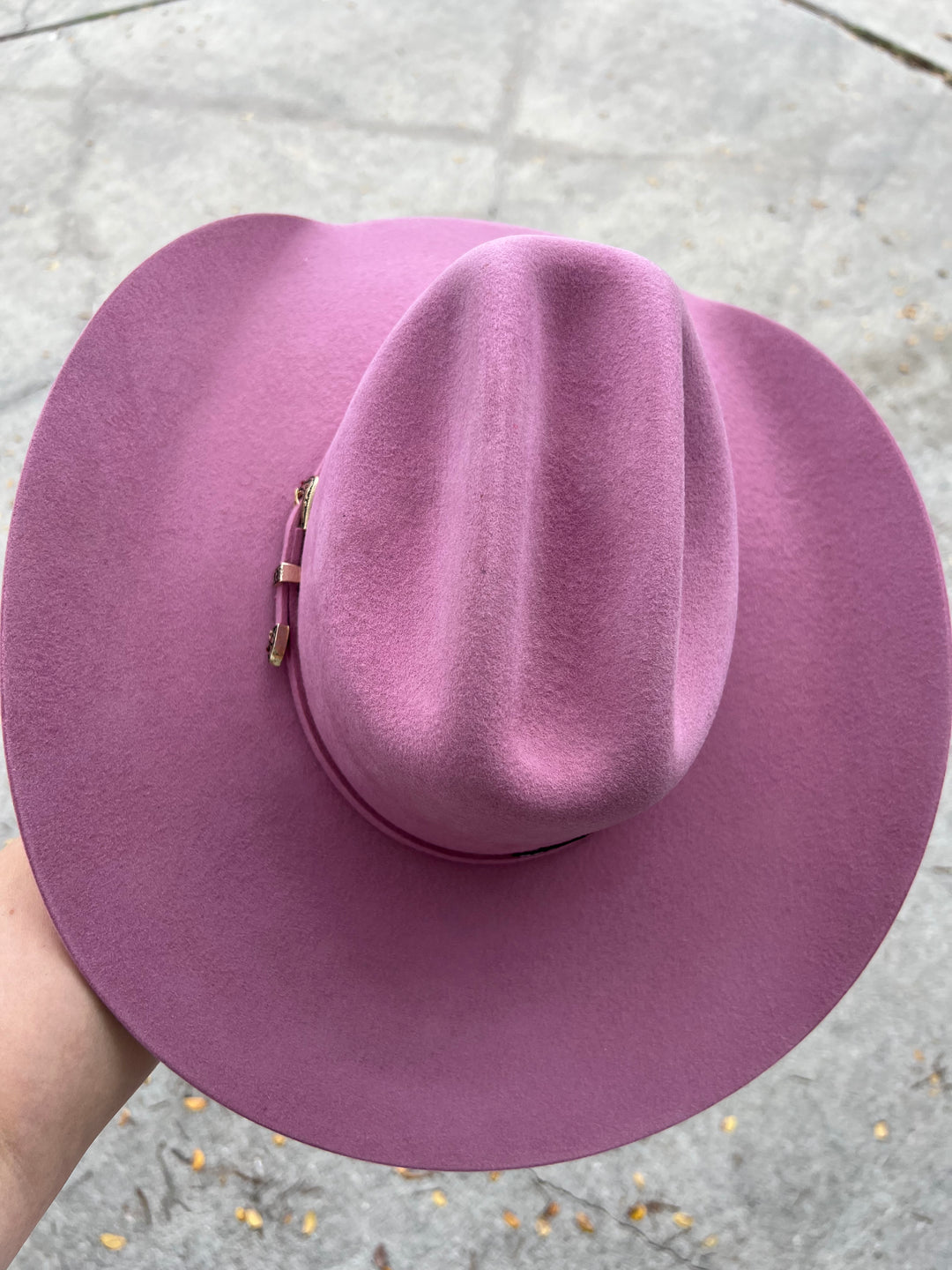 ProHats Fine Wool Felt Hat - Calgary Pink
