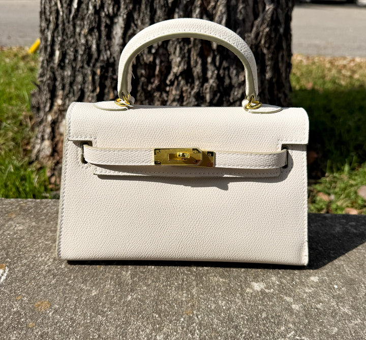 B&C Structured Top Handle Bag