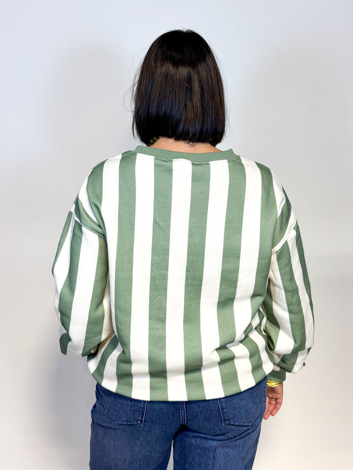 The Striped Wreath Sweatshirt