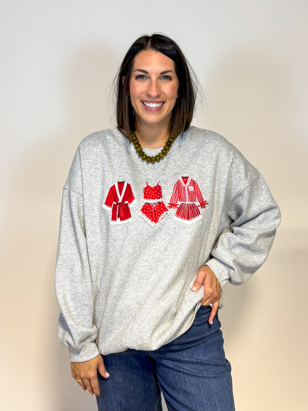 The Festive Pajama Sweatshirt