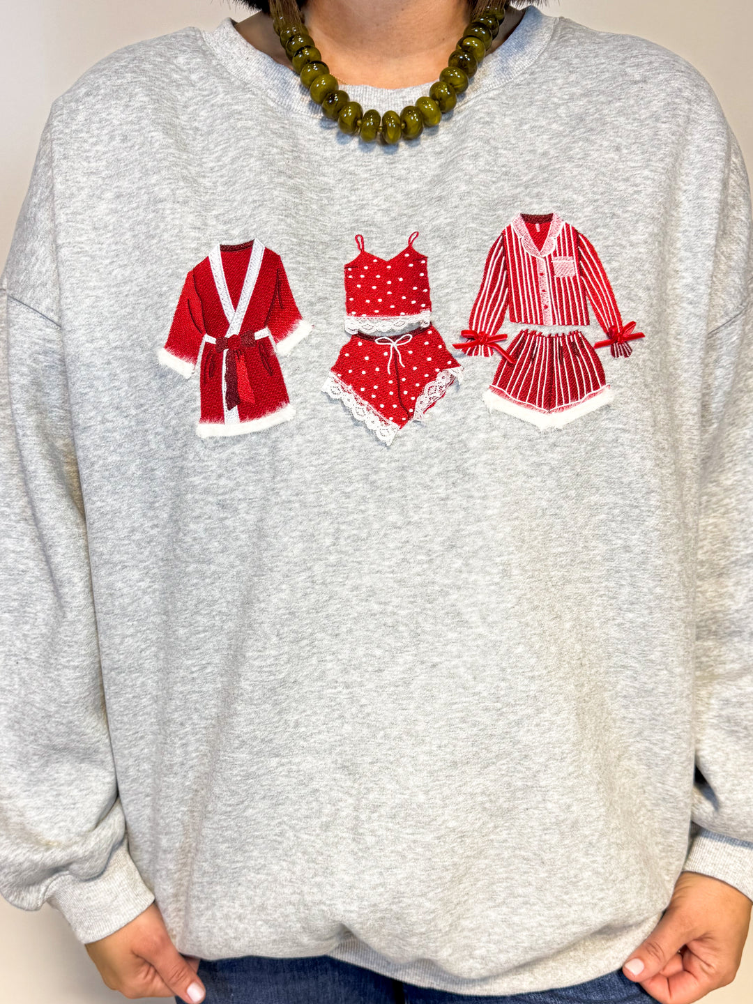 The Festive Pajama Sweatshirt