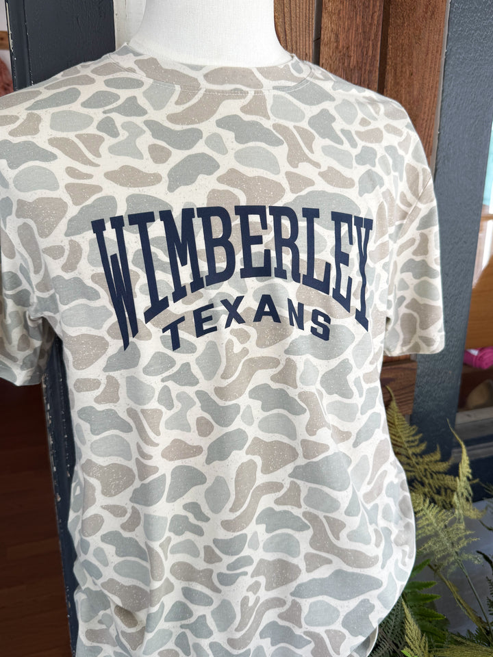 Burlebo x Wimberley Texans Vintage Wash Tee
