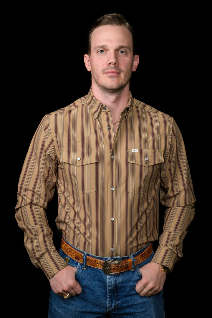 The Jackson Long Sleeve Snap Shirt