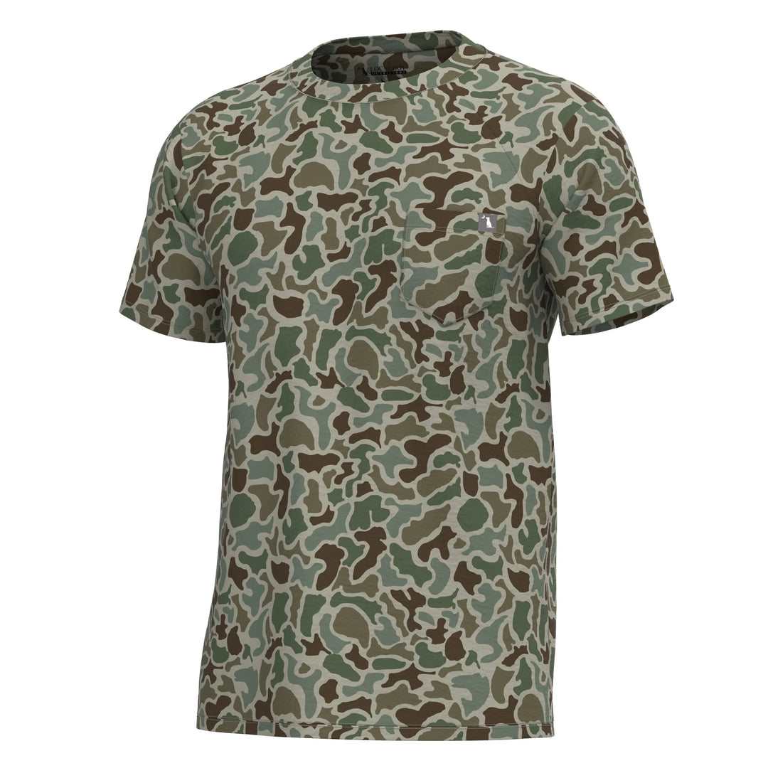 Local Boy Toddler SS Heather Blend Crew