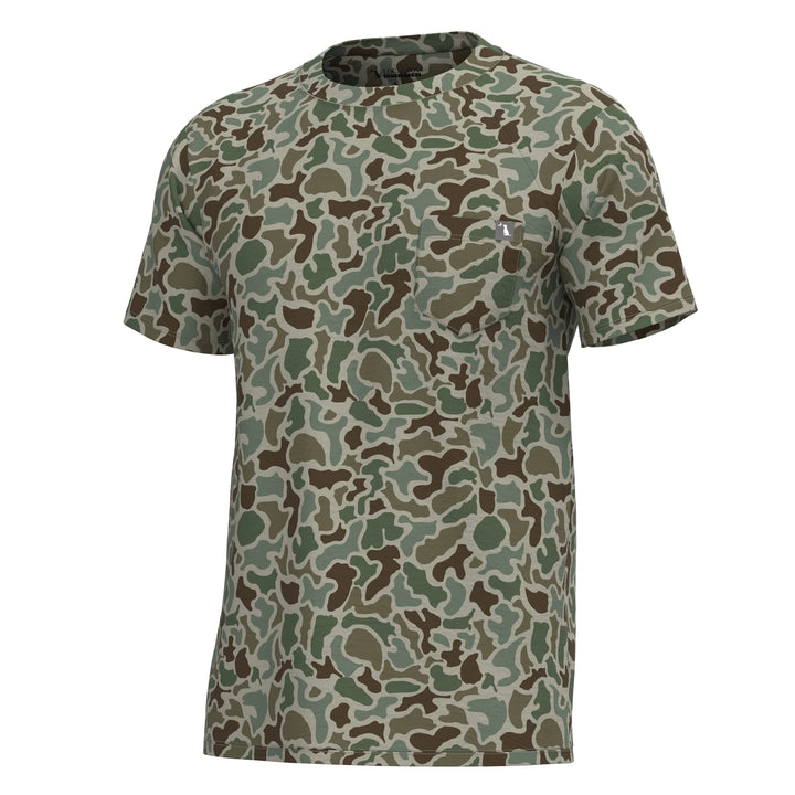 Local Boy Toddler SS Heather Blend Crew