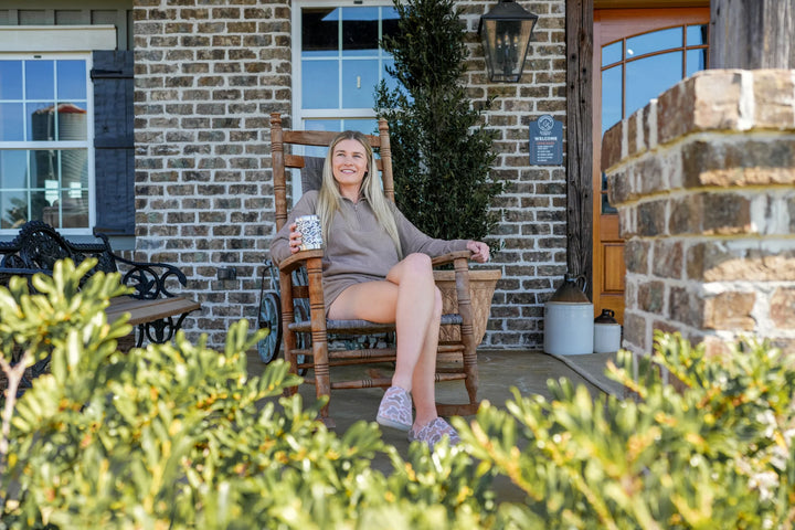 The Local Girl Velvet Fleece Quarter Zip