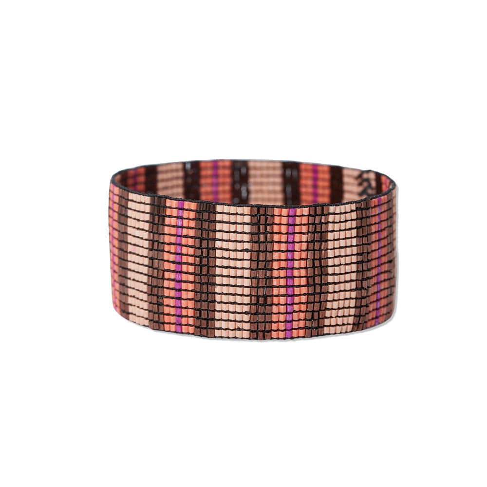 Kenzie Vertical Colorblock & Stripes Bracelet