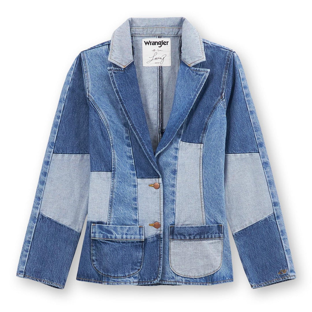 Wrangler X Lainey Wilson Patchwork Blazer