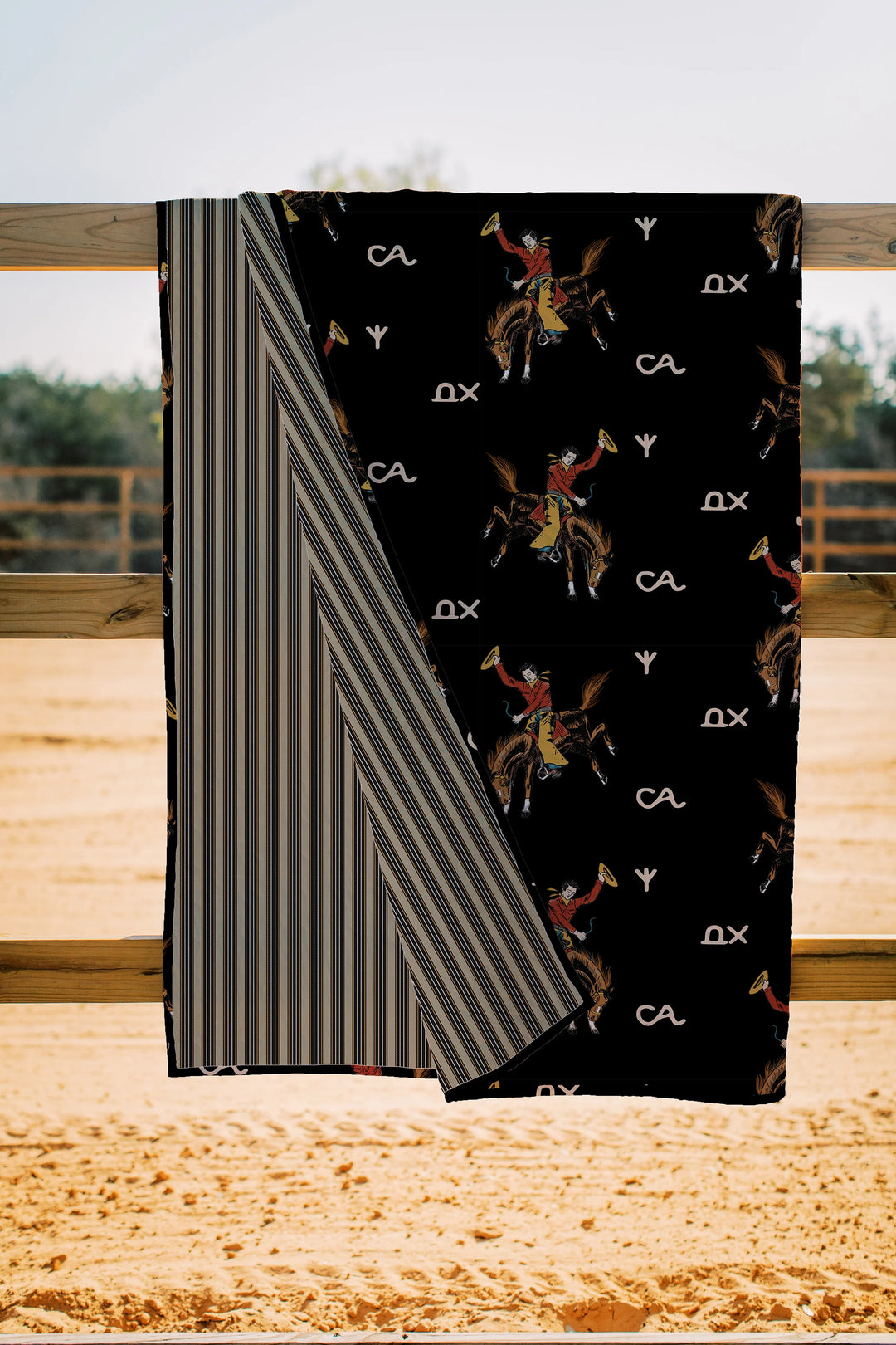 Ida Mae Lazy J Twin Quilt