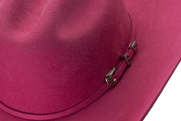 ProHats Fine Wool Felt Hat - Stephenville Pink
