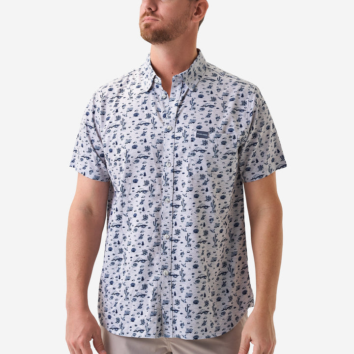 Burlebo Performance Button Up - Out West