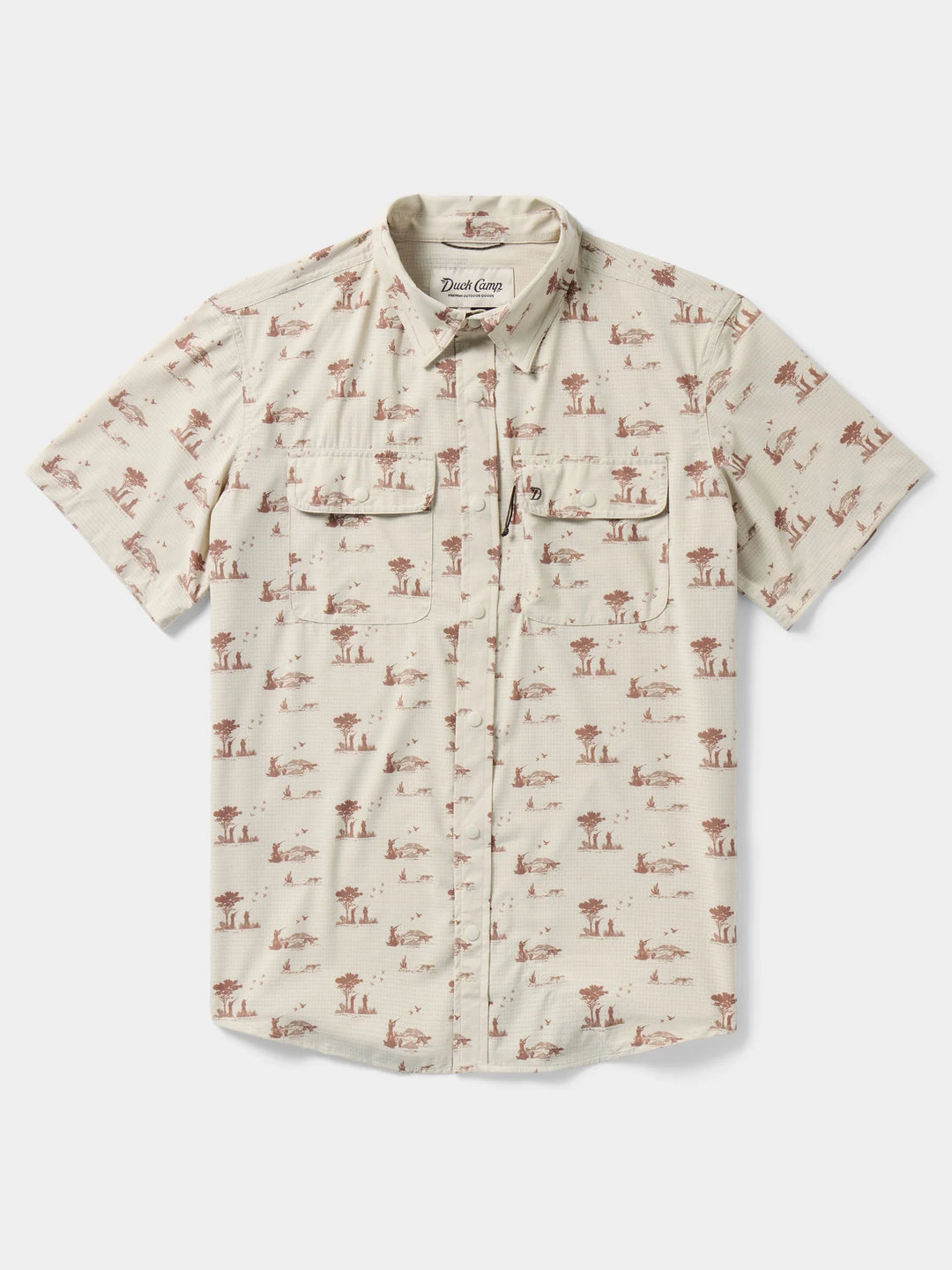 Duck Camp Men's Cast & Blast Perforated Shirt