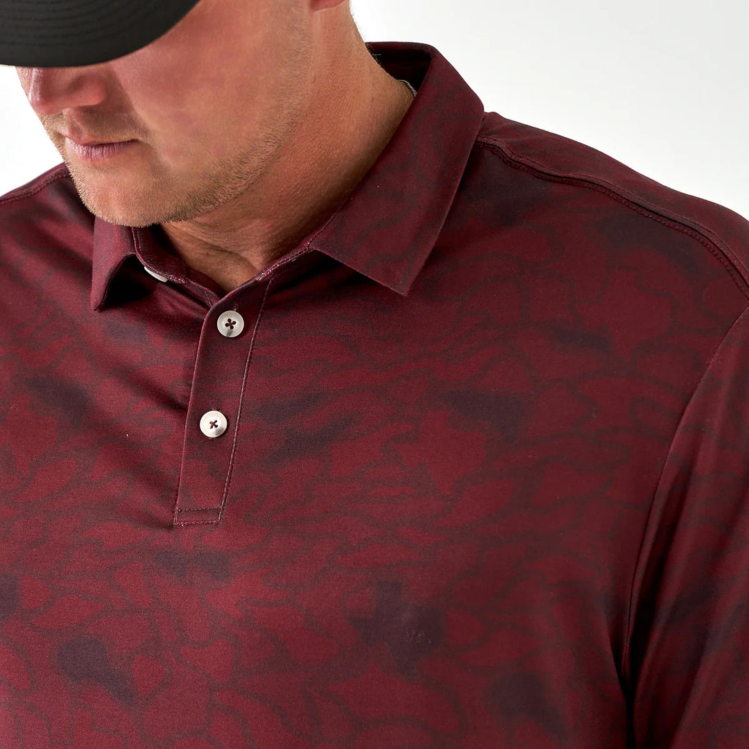 Burlebo Performance Polo - Texas Camo