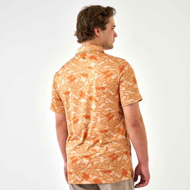 Burlebo Performance Polo - Texas Camo