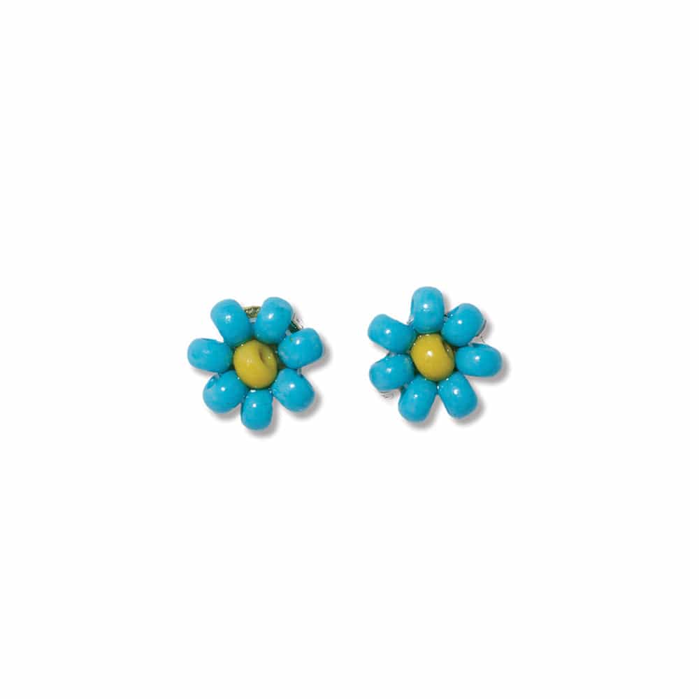 Tina Two Color Beaded Earrings