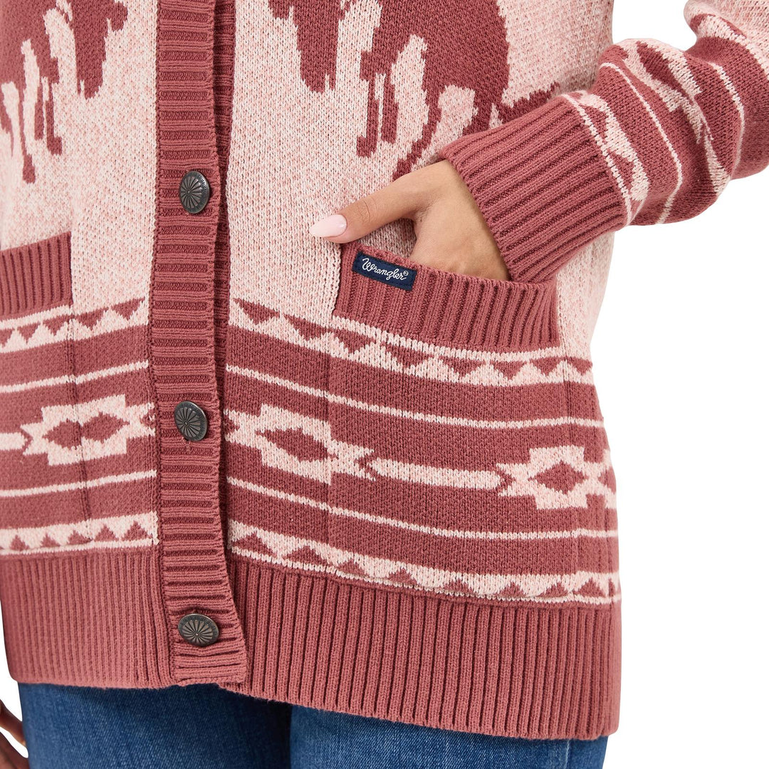 Wrangler Retro Collared Cardigan