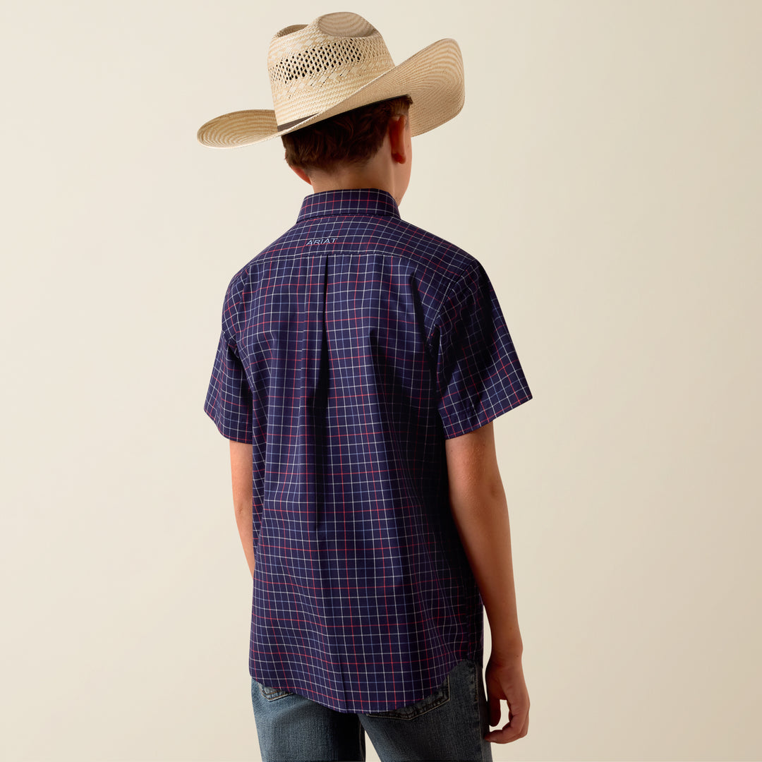 Ariat Boys Pro Series Bernard Shirt