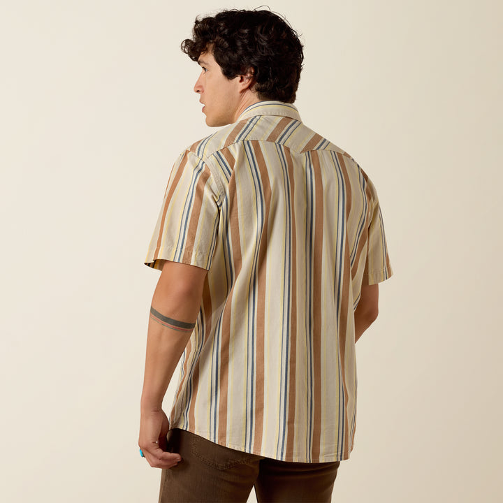 Ariat Men's Hawthorne Retro Fitted SS Snap Shirt