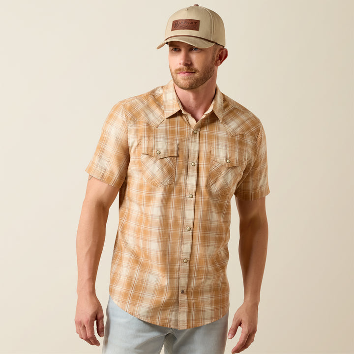 Ariat Men's Hennery Retro Fitted Snap Shirt