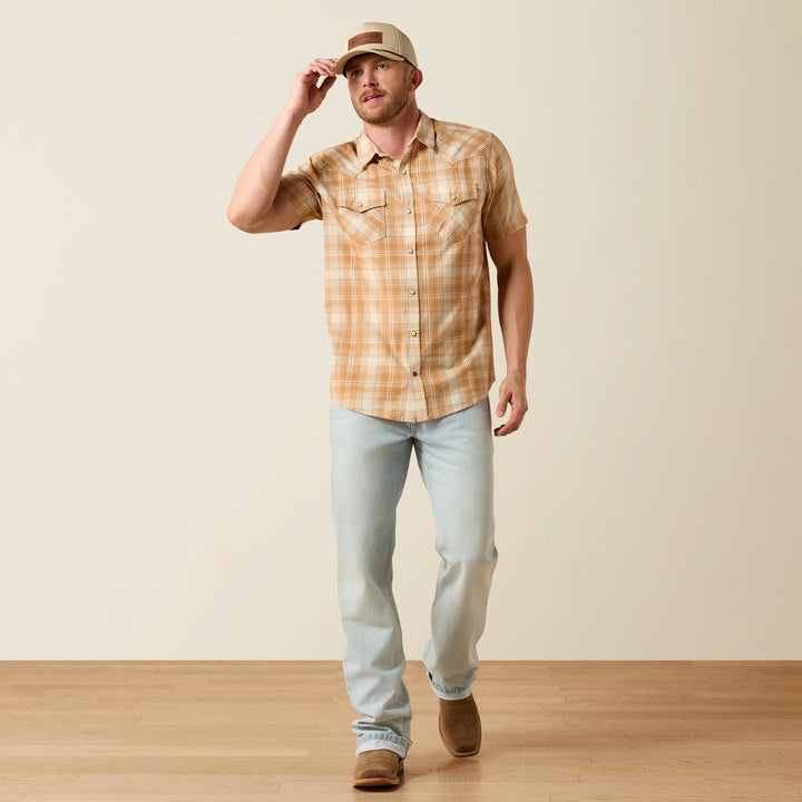 Ariat Men's Hennery Retro Fitted Snap Shirt